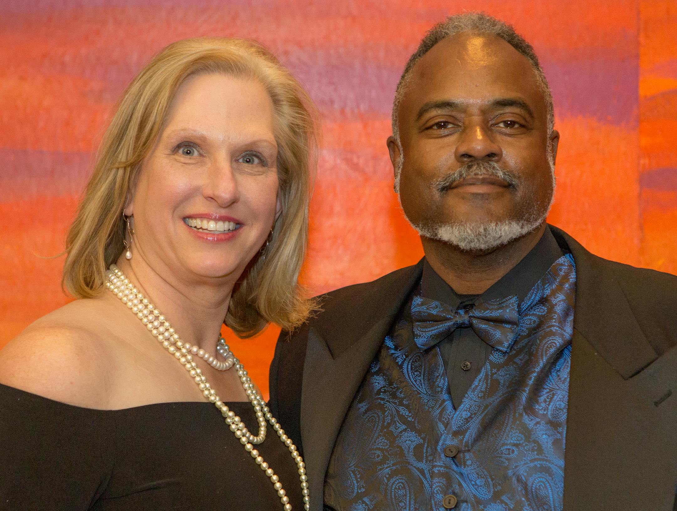 Renee Brown-Goodell and John Harrington.
