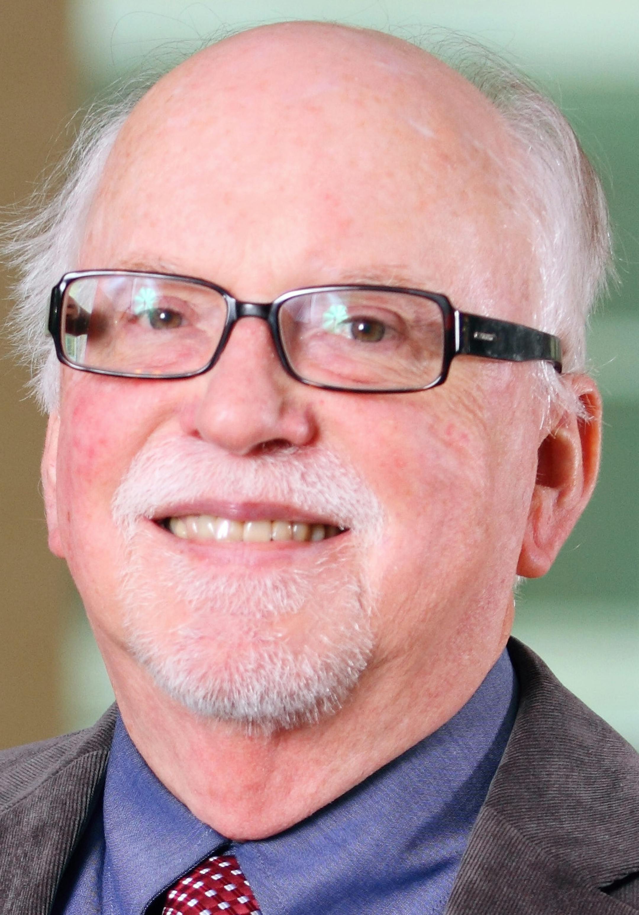 Environmental portrait of Charles M. "Mel" Gray taken on Friday, April 12, 2013 on the Minneapolis campus of the University of St. Thomas. Charles M. (Mel) Gray is Professor of Business Economics and Senior Fellow in the Center for Nonprofit Management at the University of St. Thomas Opus College of Business.