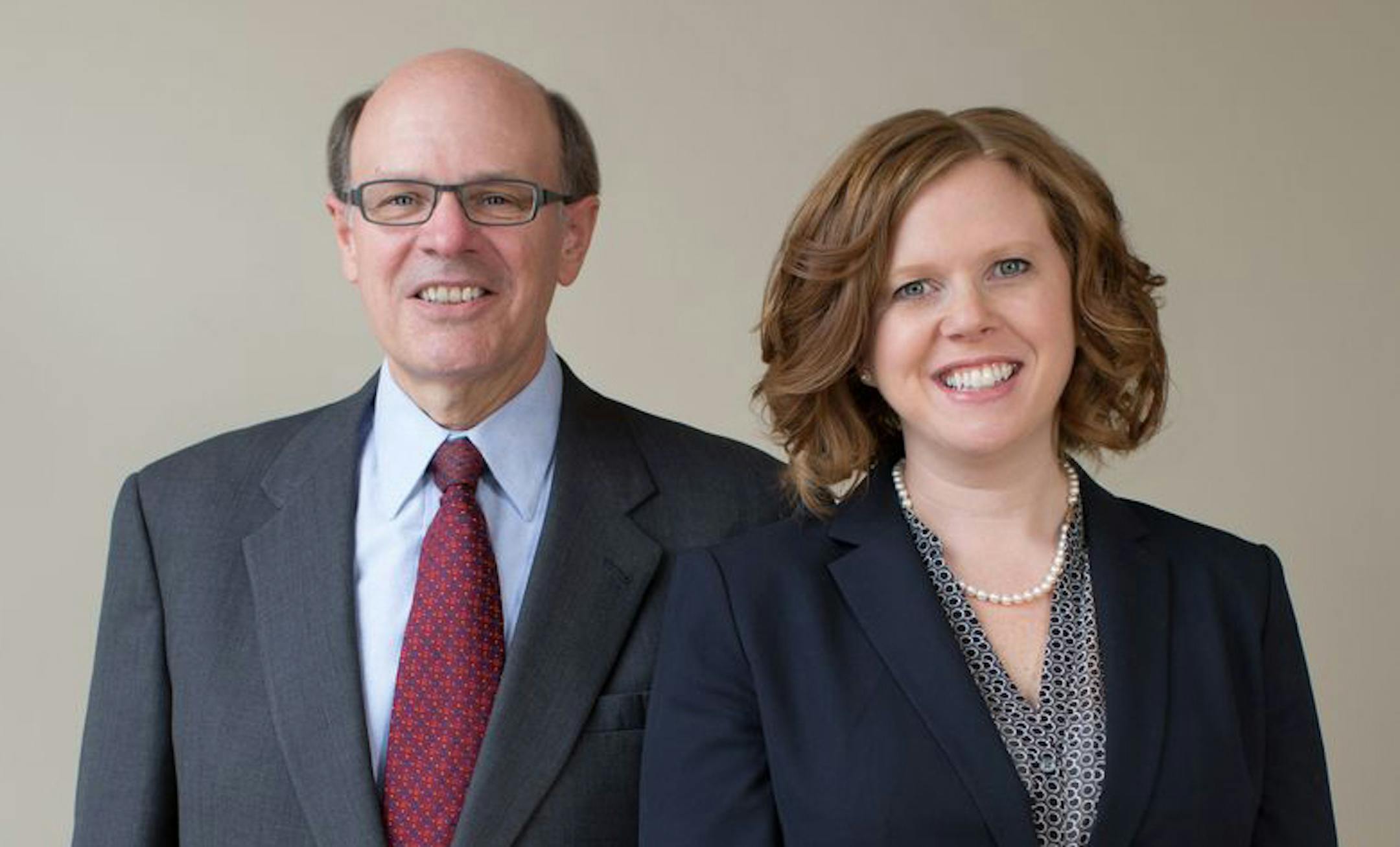 George Soule and Melissa Stull of Soule & Stull have resisted the trend toward large partnerships. "Small firm, big results," Stull said, citing a client.