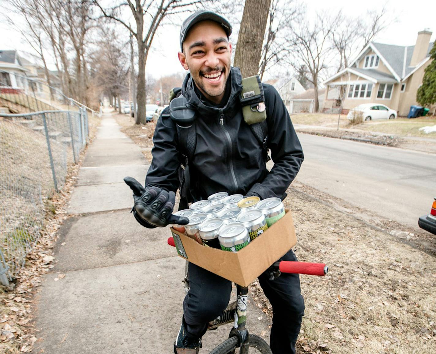 Paul Nero is the delivery & can filler for Eastlake Brewery.