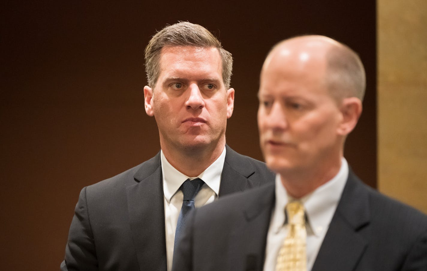 Kurt Daudt and Paul Gazelka in 2018. Late last week, the two Republican leaders in the Minnesota Legislature generated controversy after suggesting that lawmakers and their staffs should be among early recipients of a COVID-19 vaccine. To be clear, Gazelka said any such priority would follow the elderly and some front-line workers. Daudt said it could apply to "anybody in the Legislature who is themselves high risk or has someone high risk living in their household … if that helps us get back in