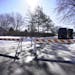 A view of 33d Avenue in Burnsville, Minn., on Sunday, Feb. 18, 2024. Two Burnsville police officers and one first responder have been shot and killed,