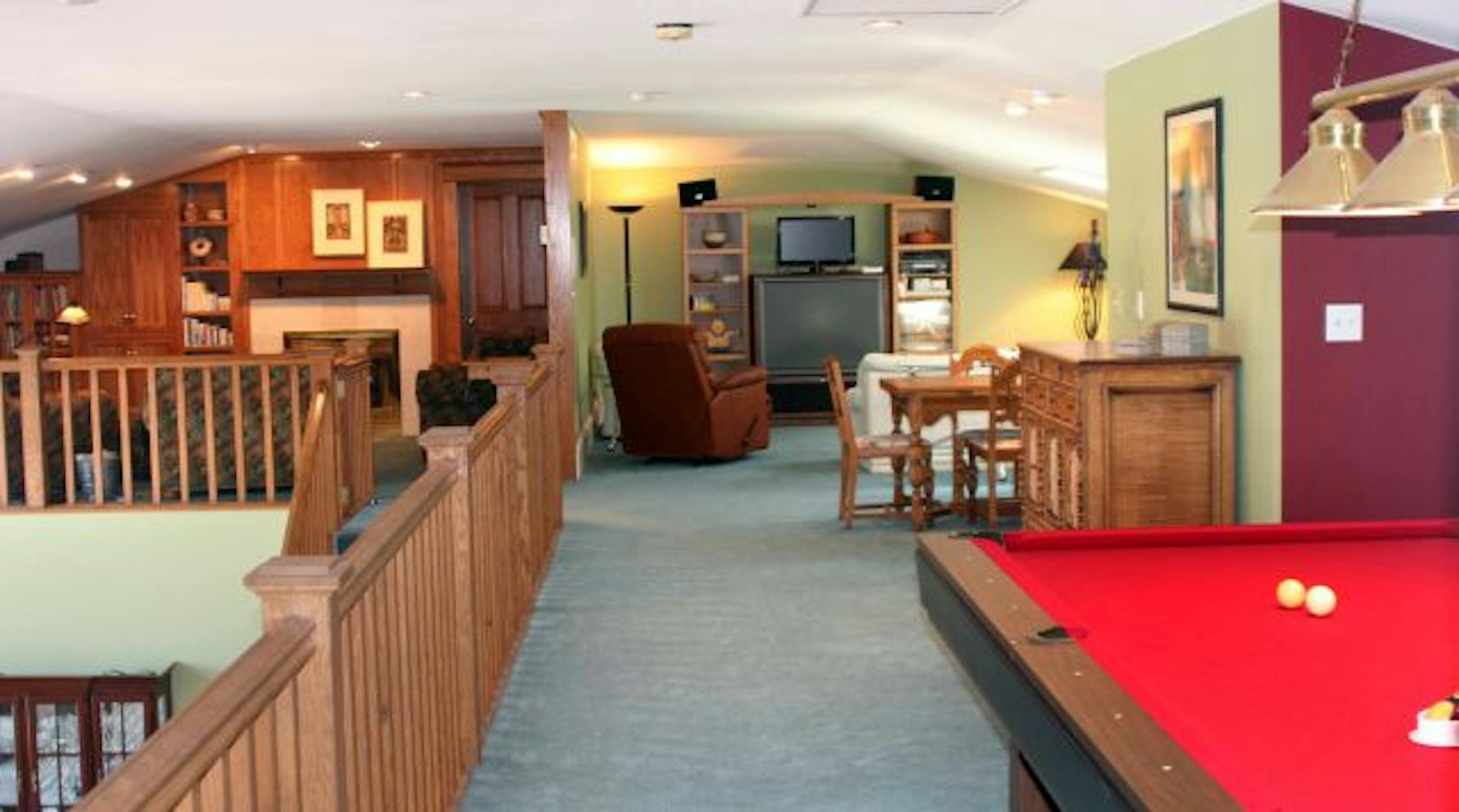 provided photo / credit: Mark Watz Gaze0425 - formerly the City Hall building for Norwood Young America, - loft view.