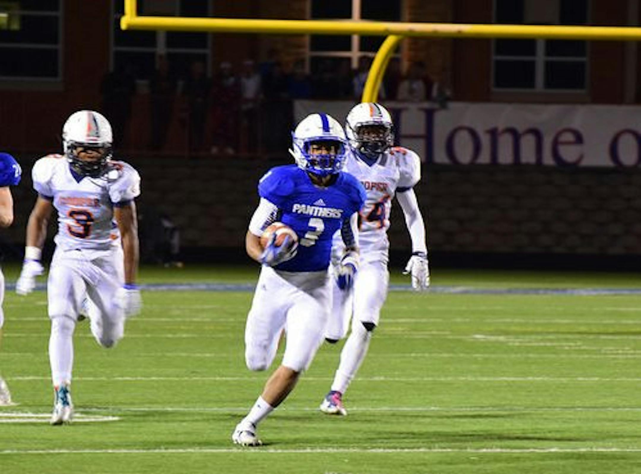 Isley Carrington of Spring Lake Park ran for a career-high 266 yards rushing on 24 carries on Oct. 9 in a 49-28 victory over Cooper.