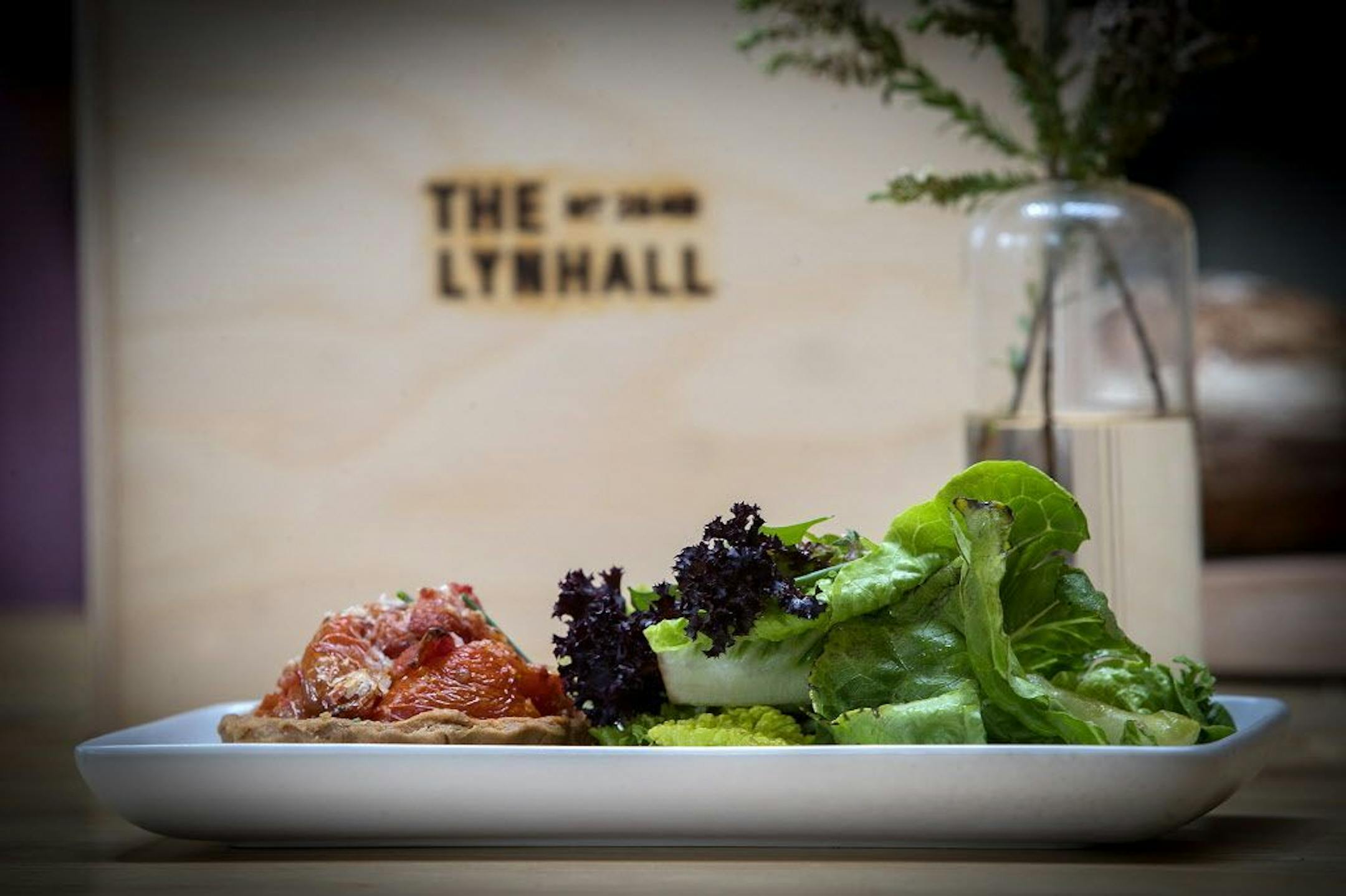 Tomato Tart at The Lynhall.