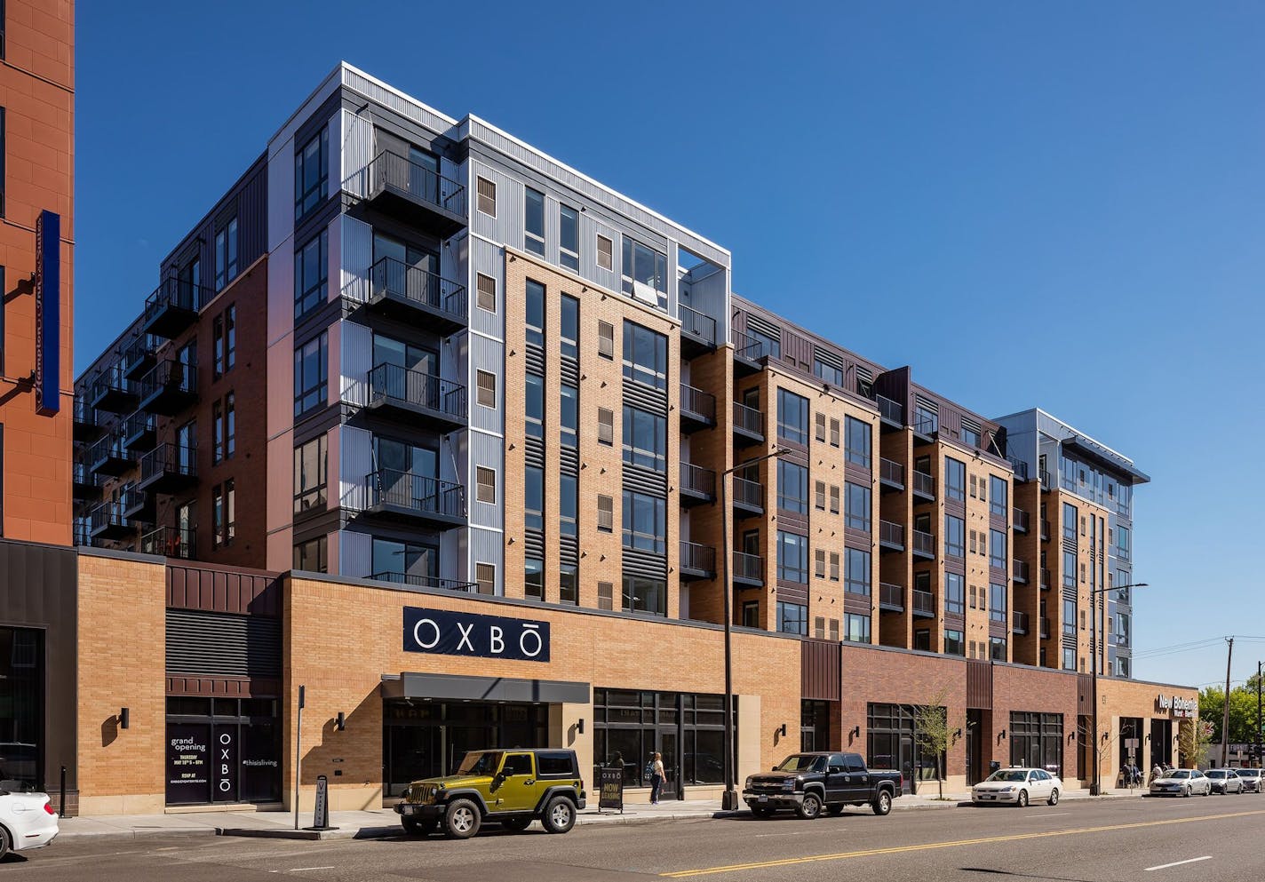 The Oxbo apartments in St. Paul have been sold.
Photo courtesy Brandon Stengel &#xf1; Farm Kid Studios