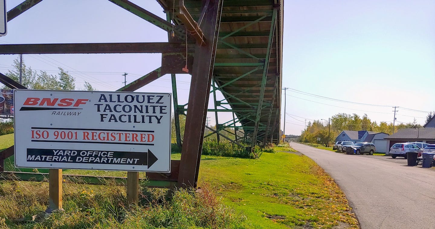 The Allouez Taconite Facility is responsible for taconite dust piling up on local properties in the Superior, Wis., neighborhood it is in. For decades BNSF paid small claims to help homeowners clean, but those have stopped for many residents, prompting city officials to demand they resume.