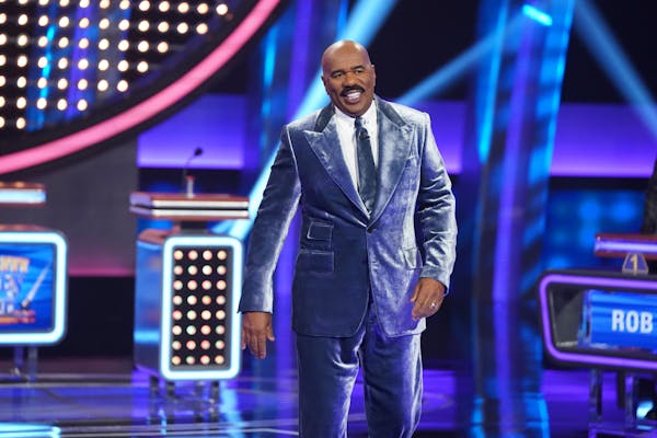 CELEBRITY FAMILY FEUD - 'Rob Lowe vs. Terrence Howard' ' Hosted by Steve Harvey, the seventh season of 'Celebrity Family Feud' kicks off with the star