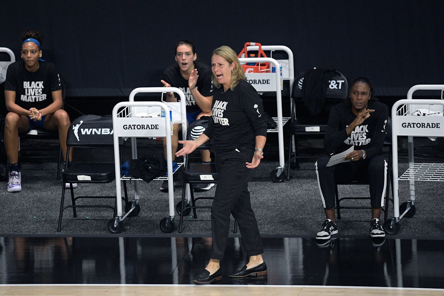 Minnesota Lynx head coach Cheryl Reeve