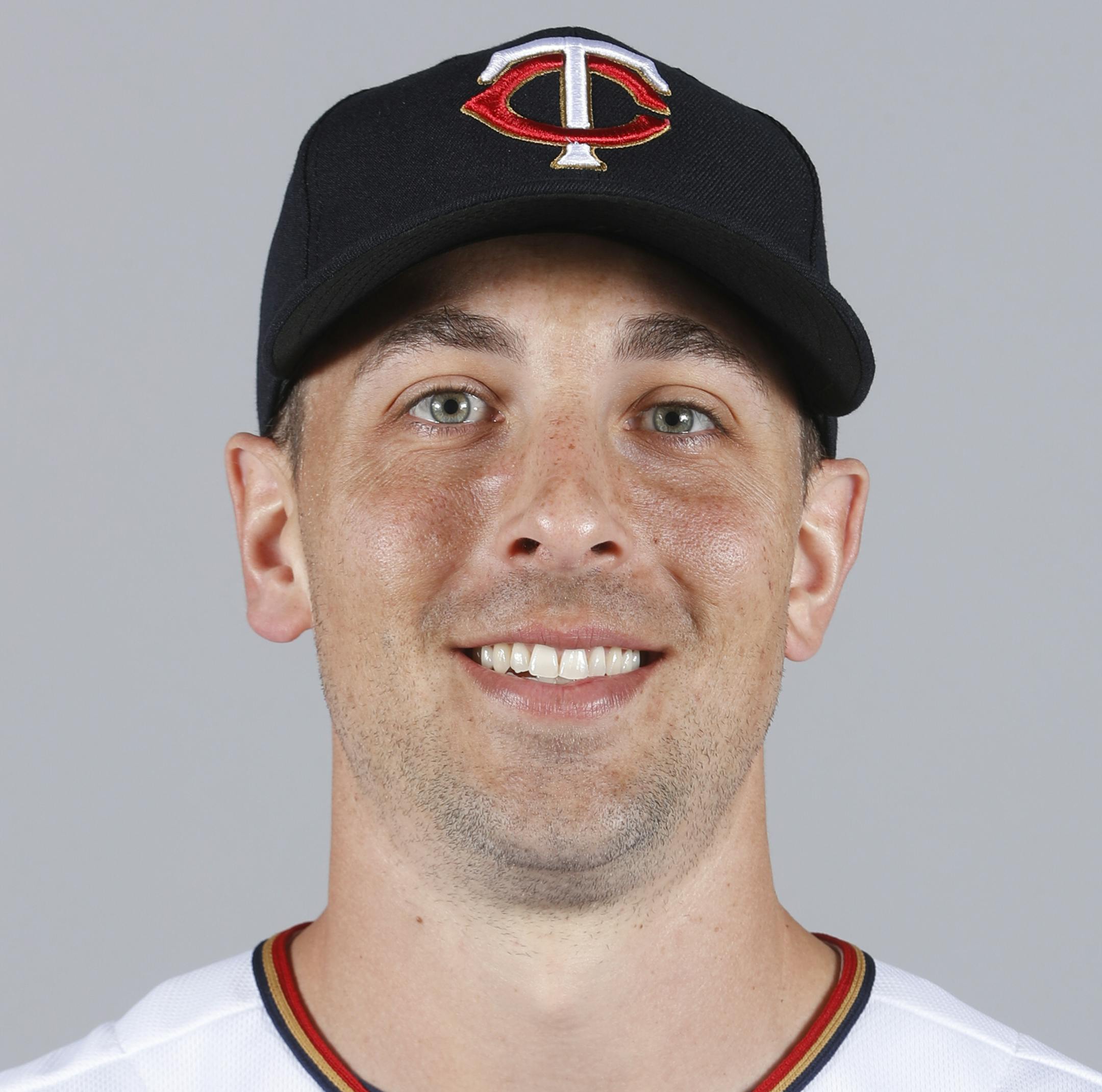 This is a 2018 photo of Jason Castro of the Minnesota Twins baseball team. This image reflects the 2018 active roster as of Wednesday, Feb. 21, when this image was taken. (AP Photo/John Minchillo) ORG XMIT: FLJM