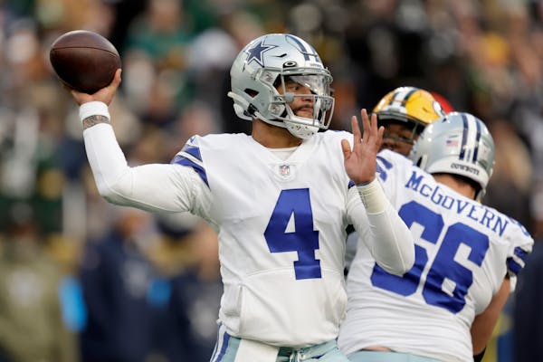 Cowboys quarterback Dak Prescott is 2-1 since returning from a five-game absence due to a thumb injury. 