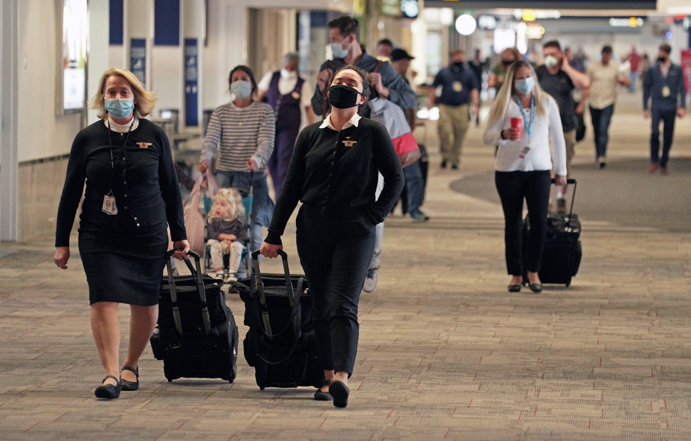 A new rule will require passengers at MSP to wear masks in ticketing lobbies, parking ramps, shuttle buses and trams, rental car facilities and in any outdoor areas where keeping at least 6 feet from others would be difficult. It will go into effect on July 27.