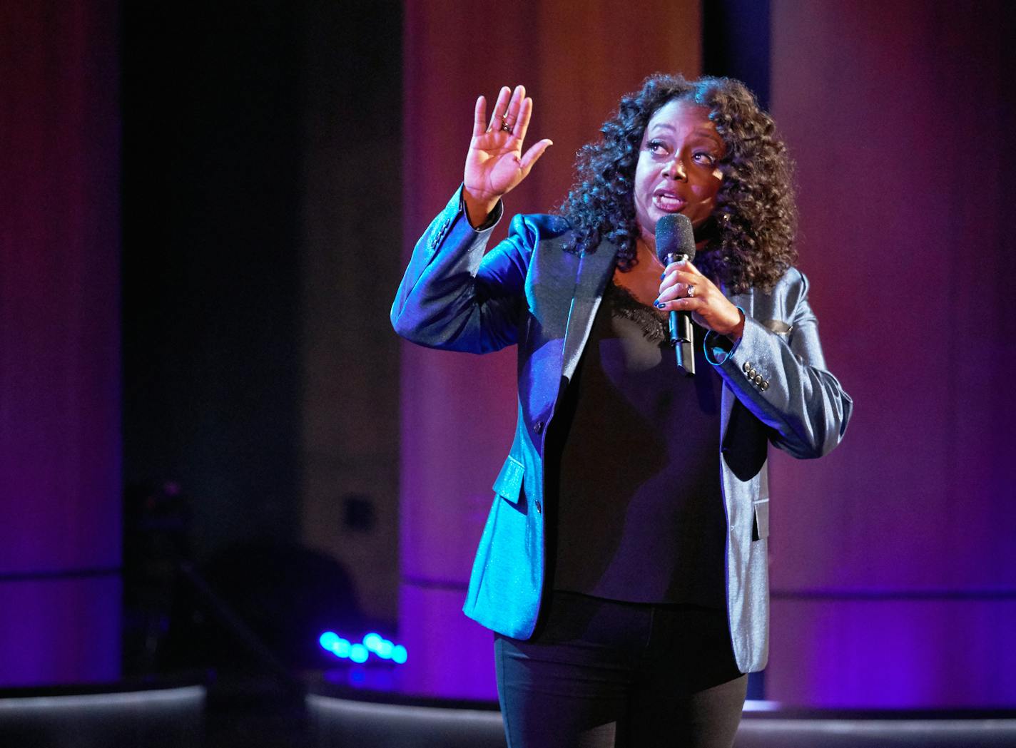 Tracey Ashley on "Tiffany Haddish Presents: They Ready"