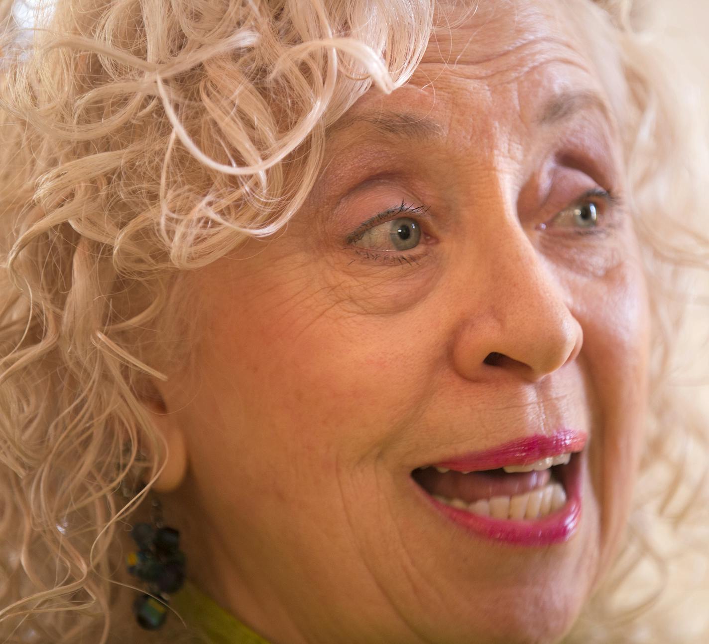 Anita Kozan, a speech and language pathologist who specializes in voice, coaches a client during a voice therapy session at her home office in Minneapolis on Wednesday, March 4, 2015. ] LEILA NAVIDI leila.navidi@startribune.com /