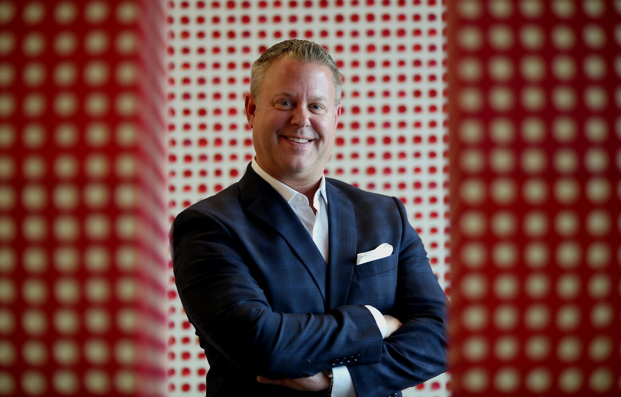 Mark Schindele is president of Target Canada. ] (KYNDELL HARKNESS/STAR TRIBUNE) kyndell.harkness@startribune.com At Target headquarters in Minneapolis Min., Wednesday, October 29, 2014.
