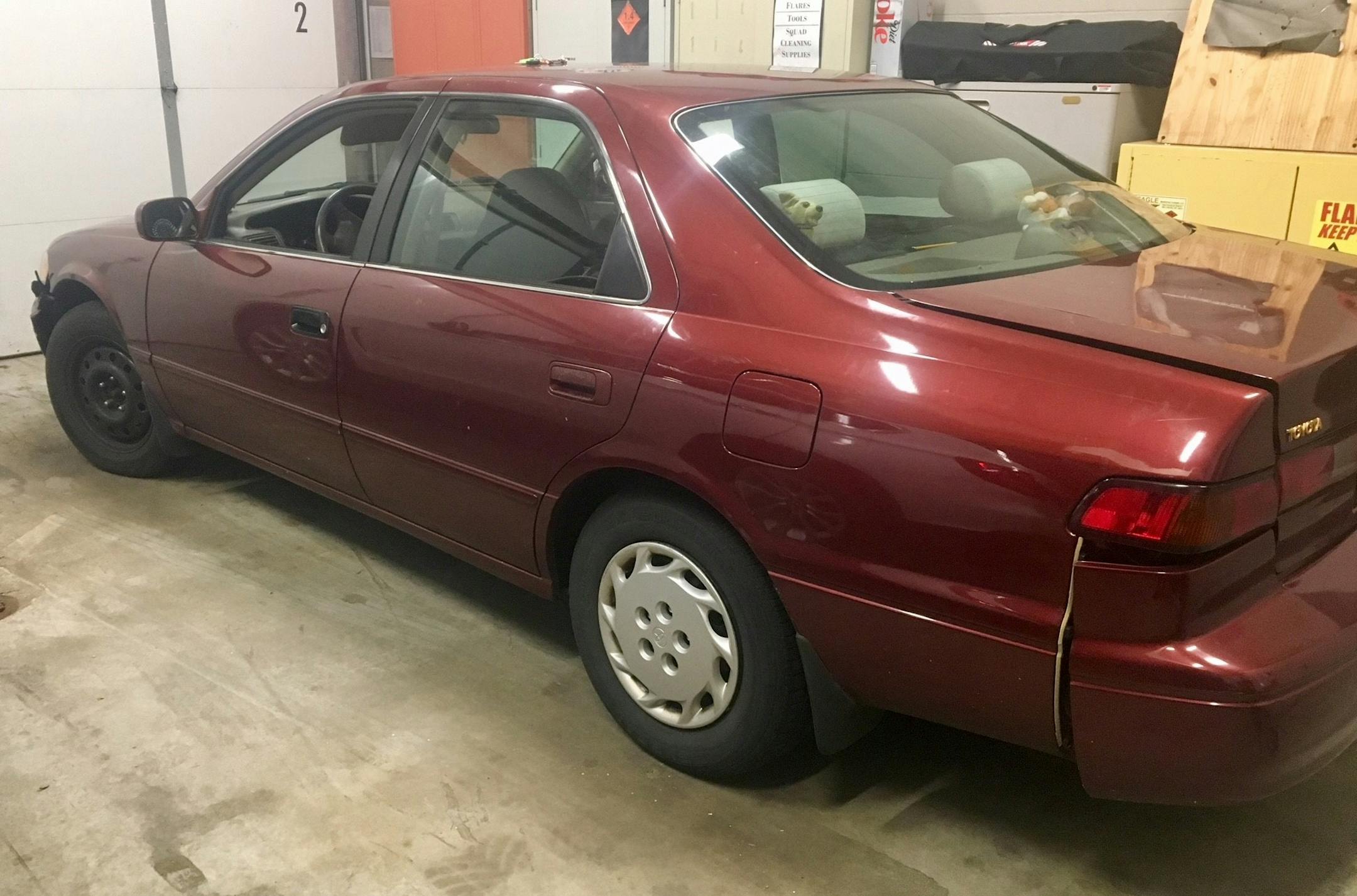 Mail theft suspect's car