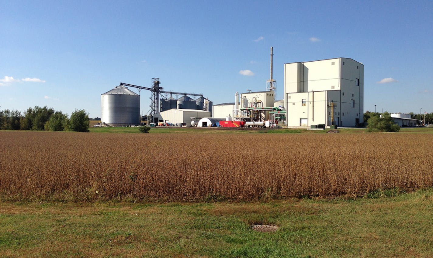 Gevo's ethanol plant in Luverne, Minn.