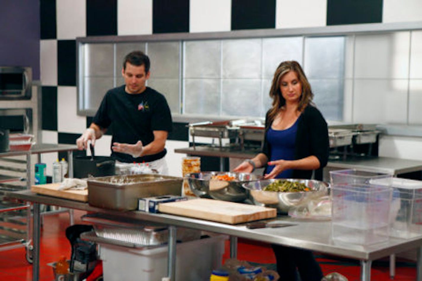 AMERICA'S NEXT GREAT RESTAURANT -- Episode 104 -- Pictured: (right) Krystal Seymour -- Photo by: Trae Patton/NBC