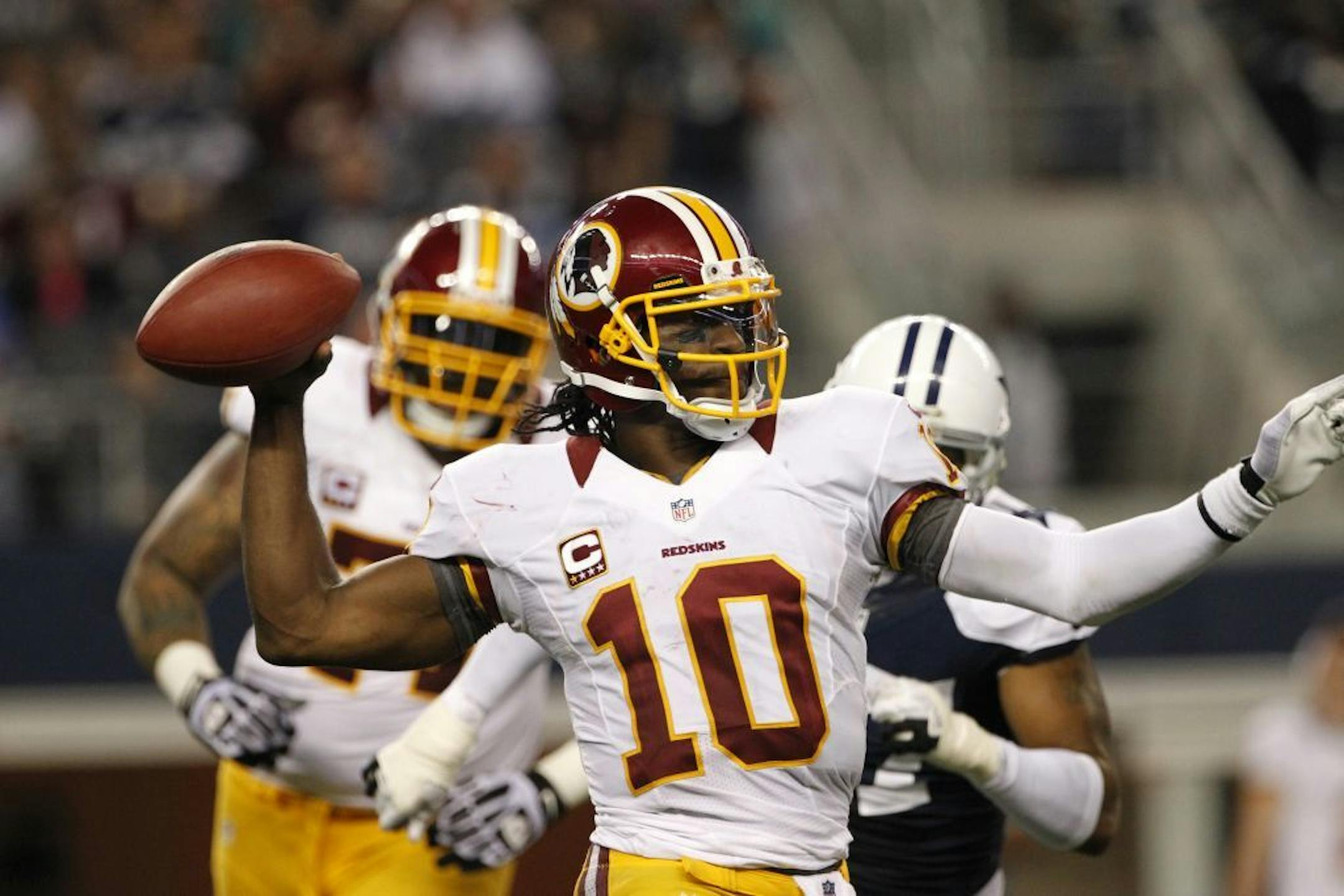 Redskins quarterback Robert Griffin III