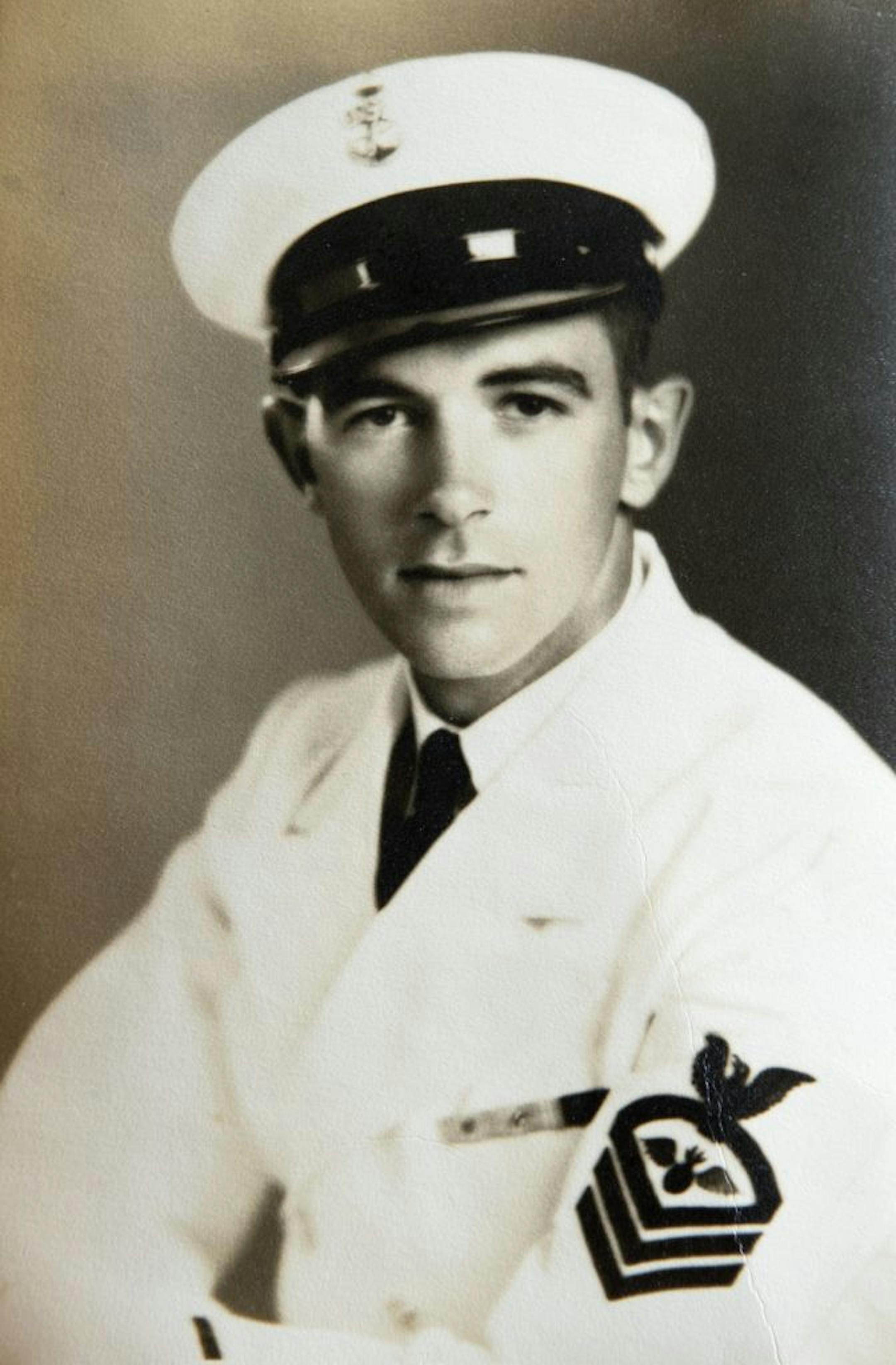 Edward Wentzlaff was on board the USS Arizona the morning Japanese fighters and bombers attacked and sunk his ship 71 years ago in Pearl Harbor. Thursday, December 6, 2012.