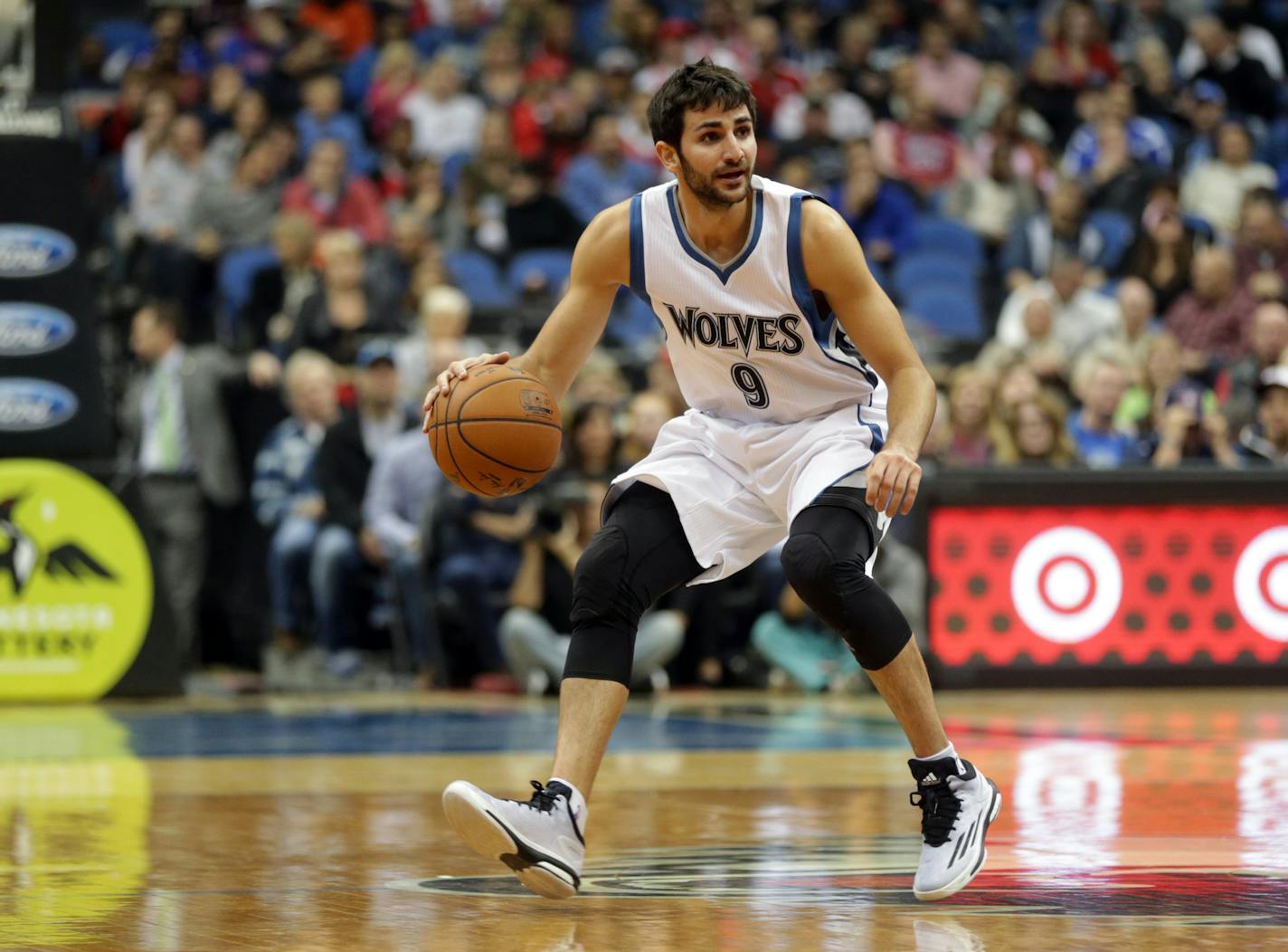 Timberwolves point guard Ricky Rubio