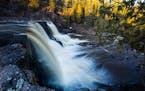 Minnesota state parks will offer a fireworks-free area for veterans on July 4. Above, the middle falls at Gooseberry Falls State Park.