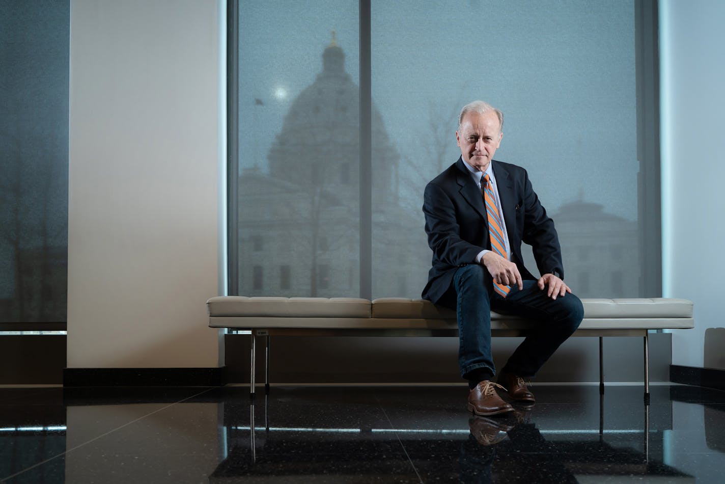 Sen. Warren Limmer, R-Maple Grove, in the Minnesota Senate Building across University Ave from the State Capitol.