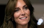 FILE - Britain's Kate, the Princess of Wales, Patron of The Forward Trust visits HMP High Down in Sutton, England, Tuesday, Sept. 12, 2023, to learn a