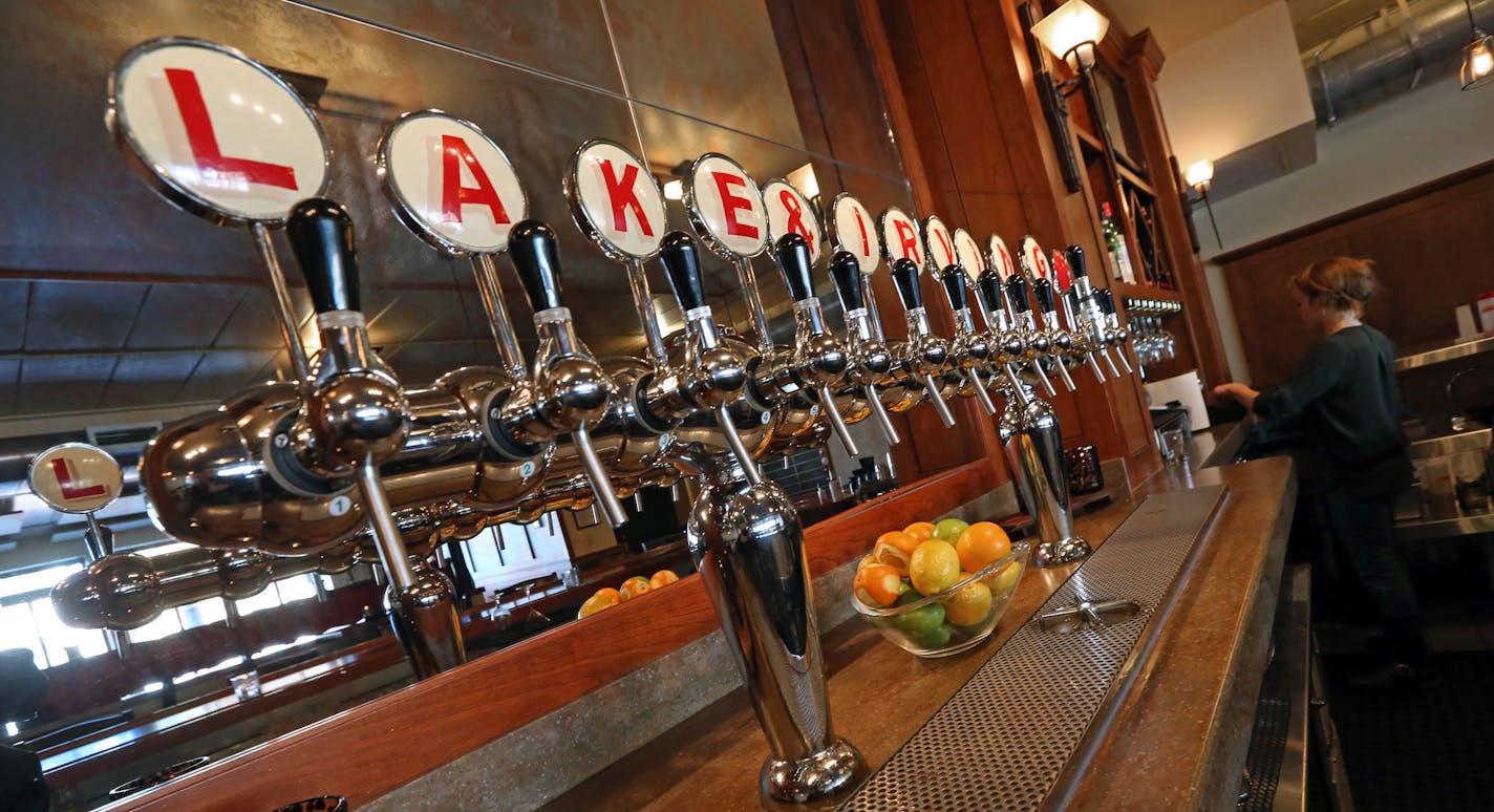 Bar area at the Lake & Irving restaurant and bar in Uptown, photographed on 1/17/14.] Bruce Bisping/Star Tribune bbisping@startribune.com bbisping@startribune.com