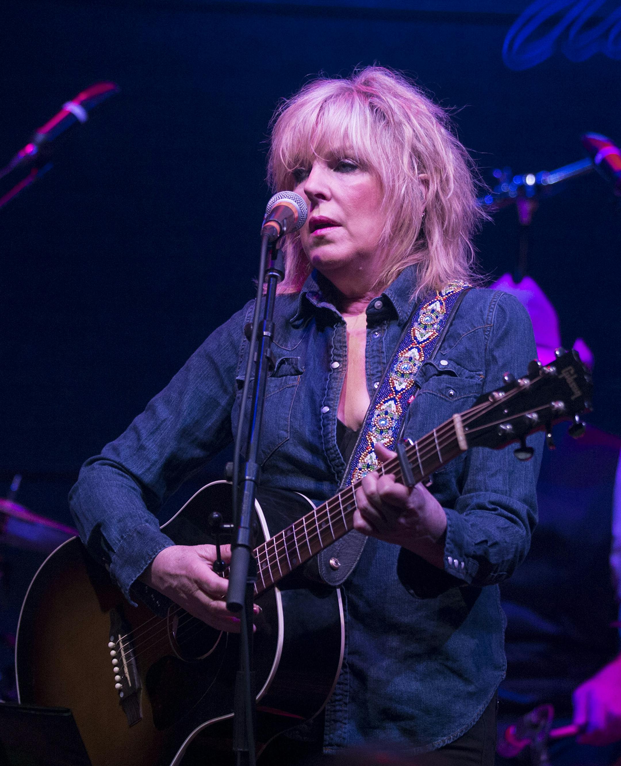 Lucinda Williams performed Tuesday night at the Dakota Jazz Club and Bar April 5,2016 in Minneapolis, MN.] Jerry Holt/Jerry.Holt@Startribune.com