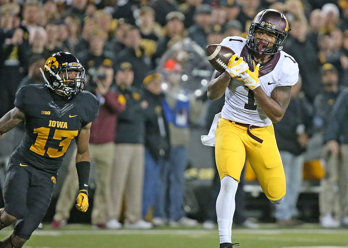 Minnesota's wide receiver KJ Maye is getting to play one final college game.