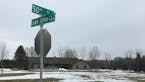 The corner of Lake Elmo Avenue (County Road 17) and 50th Street N. in Lake Elmo, where Lee Rossow wants to build Halcyon Cemetery.