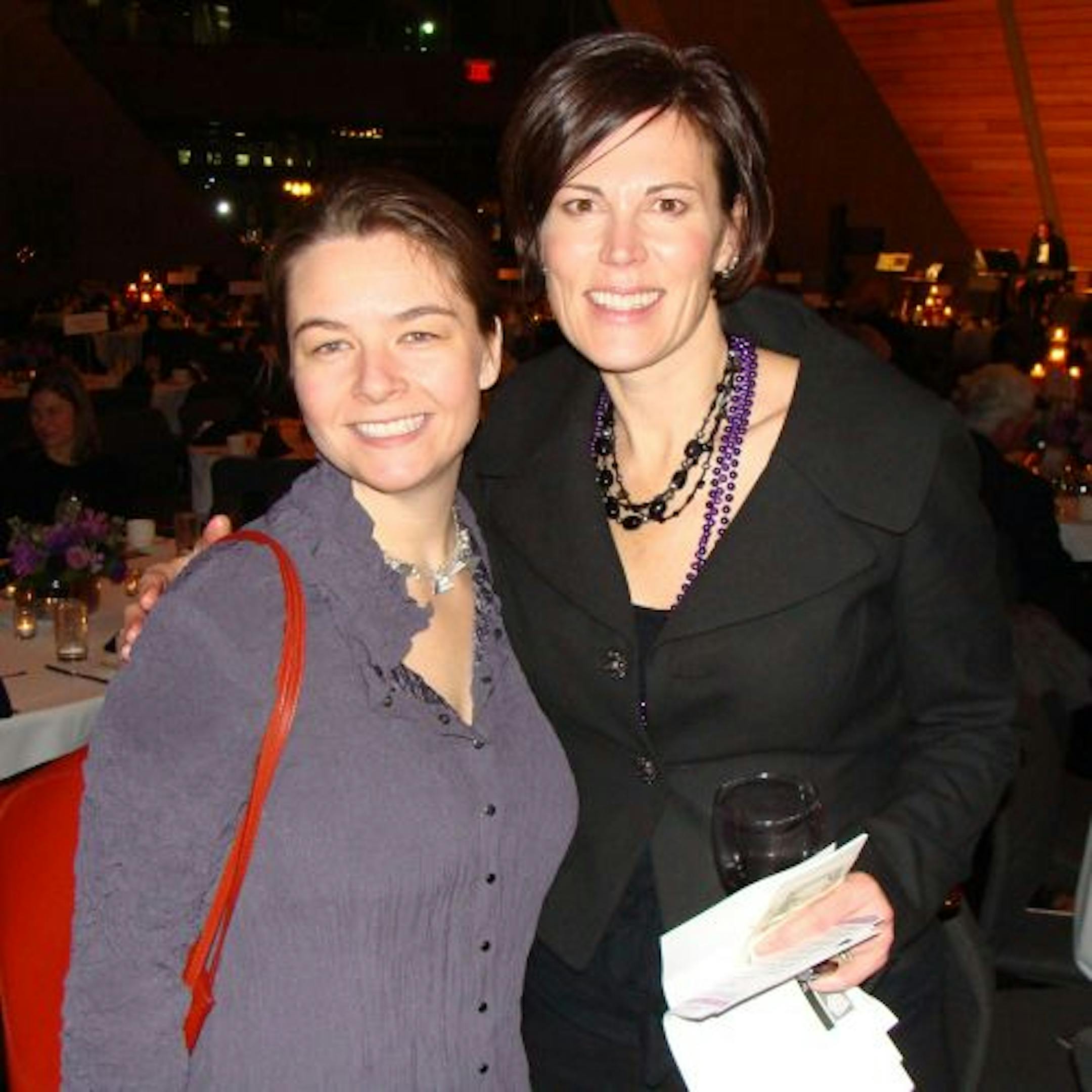 Sara Glassman, sglassman@startribune.com Signature Chefs Auction for March of Dimes at McNamara Alumni Center in Minneapolis, MN. Elizabeth Roosevelt Johnston, member of the national March of Dimes board of trustees and Miaja Cassidy, director of healthcare compliance at Target and chapter board chair.