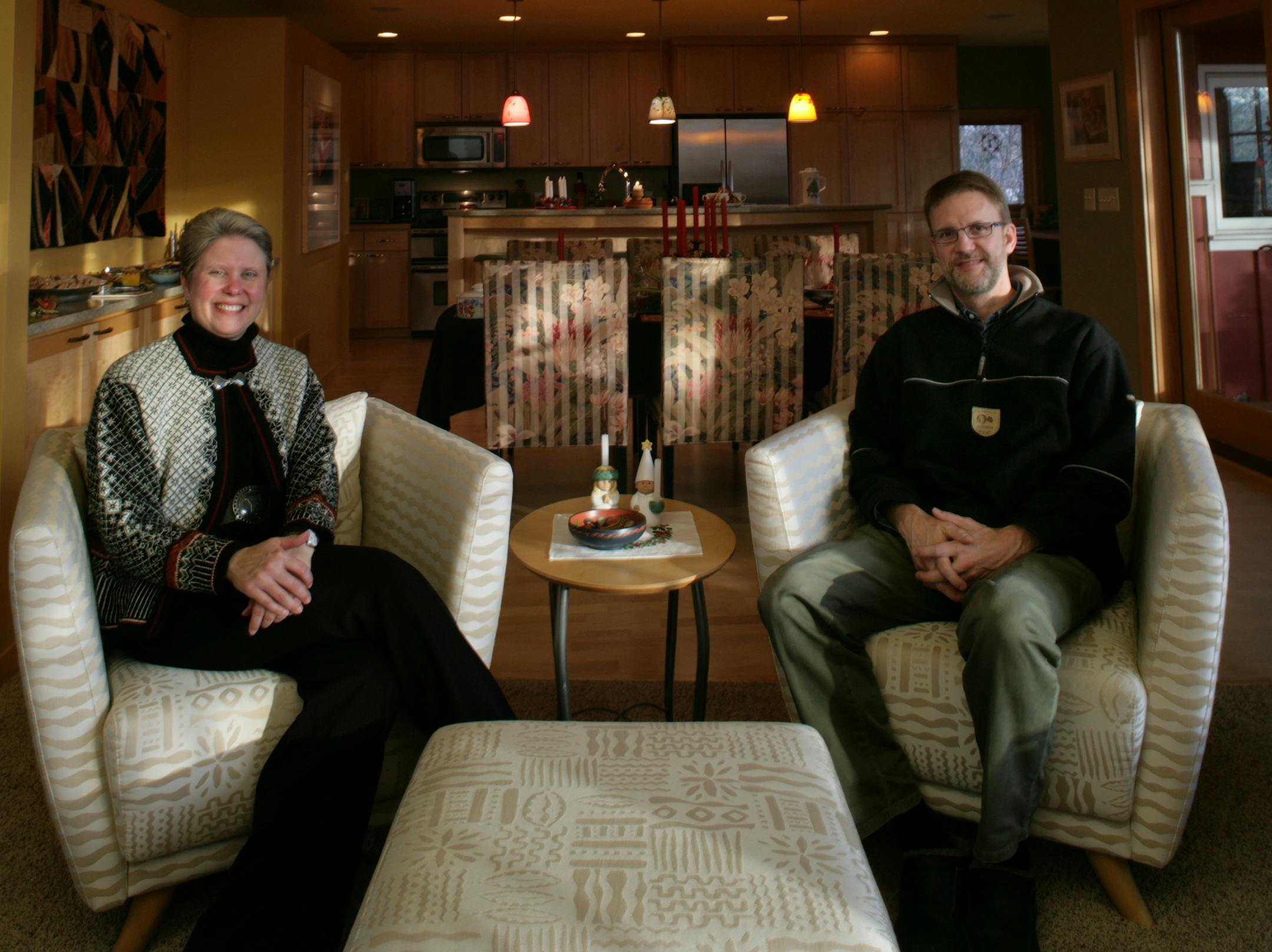 Sheryl and Dave Johnson fill their home with objects that connect them to their Scandinavian heritage.