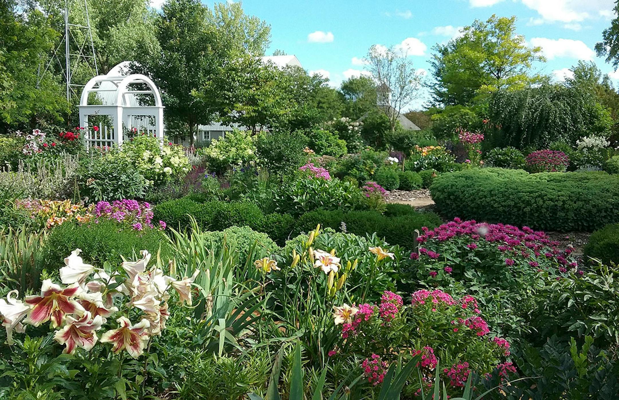 Debbie and Brad Young have many gardens on their 5-acre homesite in Cokato, Minn.