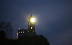 The Split Rock Lighthouse was lit on November 10, 2019 to honor the lives of the 29 men that died aboard the Edmund Fitzgerald 44 years ago. The light