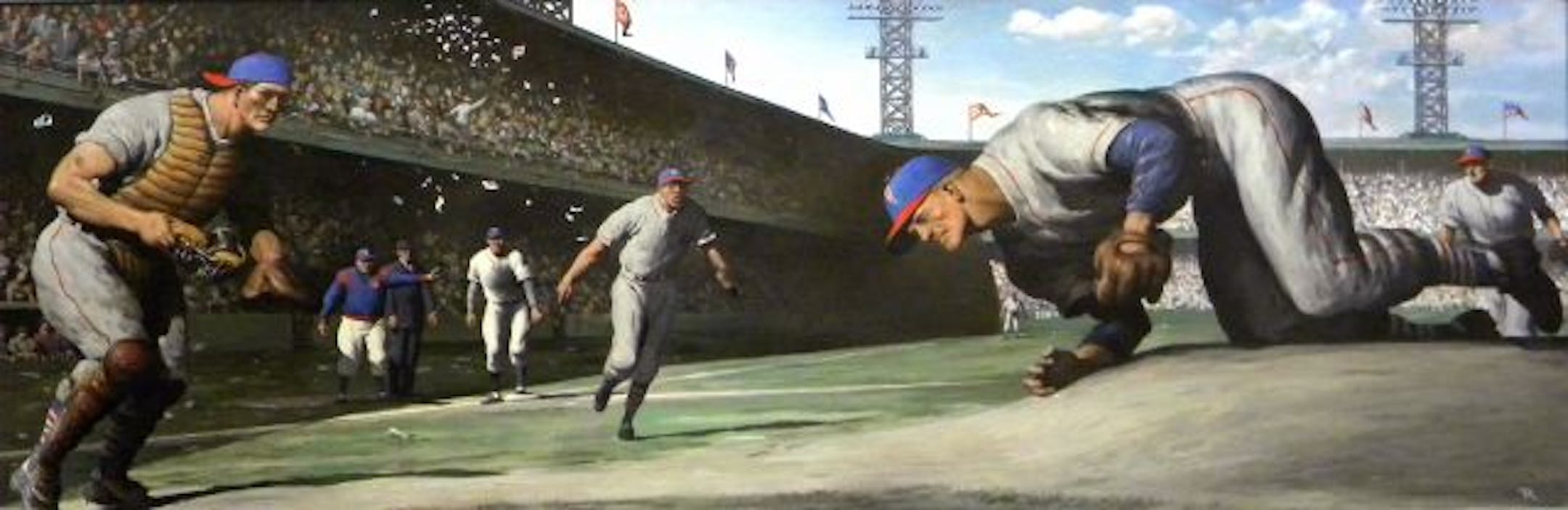 "Act of Courage" by Robert Riggs, ca. 1946.