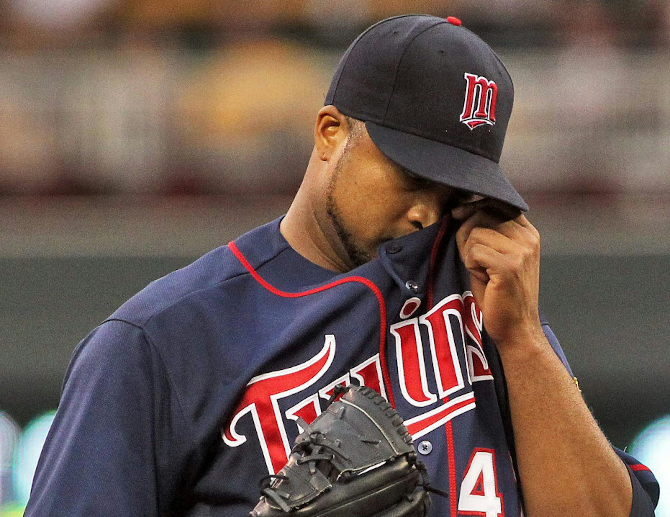 Minnesota Twins starting pitcher Francisco Liriano
