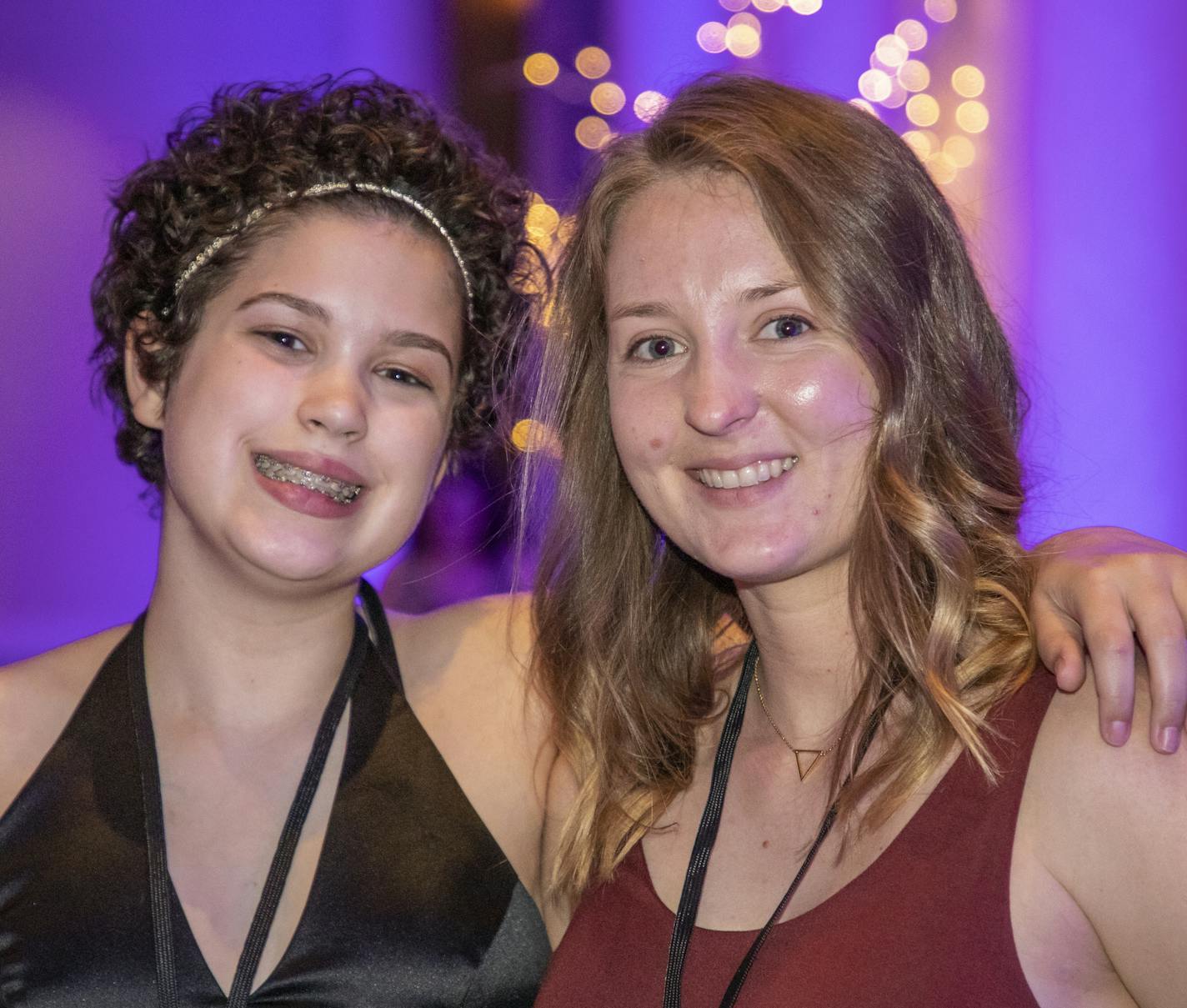 Mia Volpe and Carley McHenry at the 2019 Make A Wish Foundation gala. [ Special to Star Tribune, photo by Matt Blewett, Matte B Photography, matt@mattebphoto.com, Make A Wish Foundation, Minneapolis, May 18, 2019, Minnesota, SAXO 1008522664 FACE063019