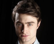 Actor Daniel Radcliffe poses for a portrait while promoting the film "The Woman In Black" Friday, Jan. 6, 2012 in New York City