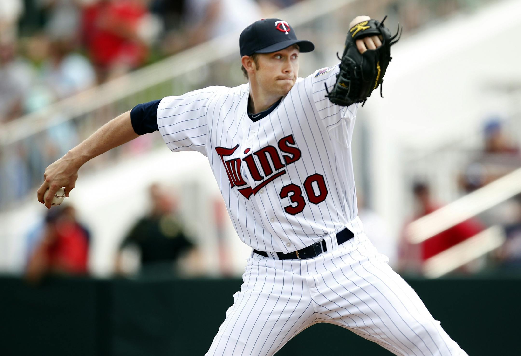 Twins pitcher Scott Baker