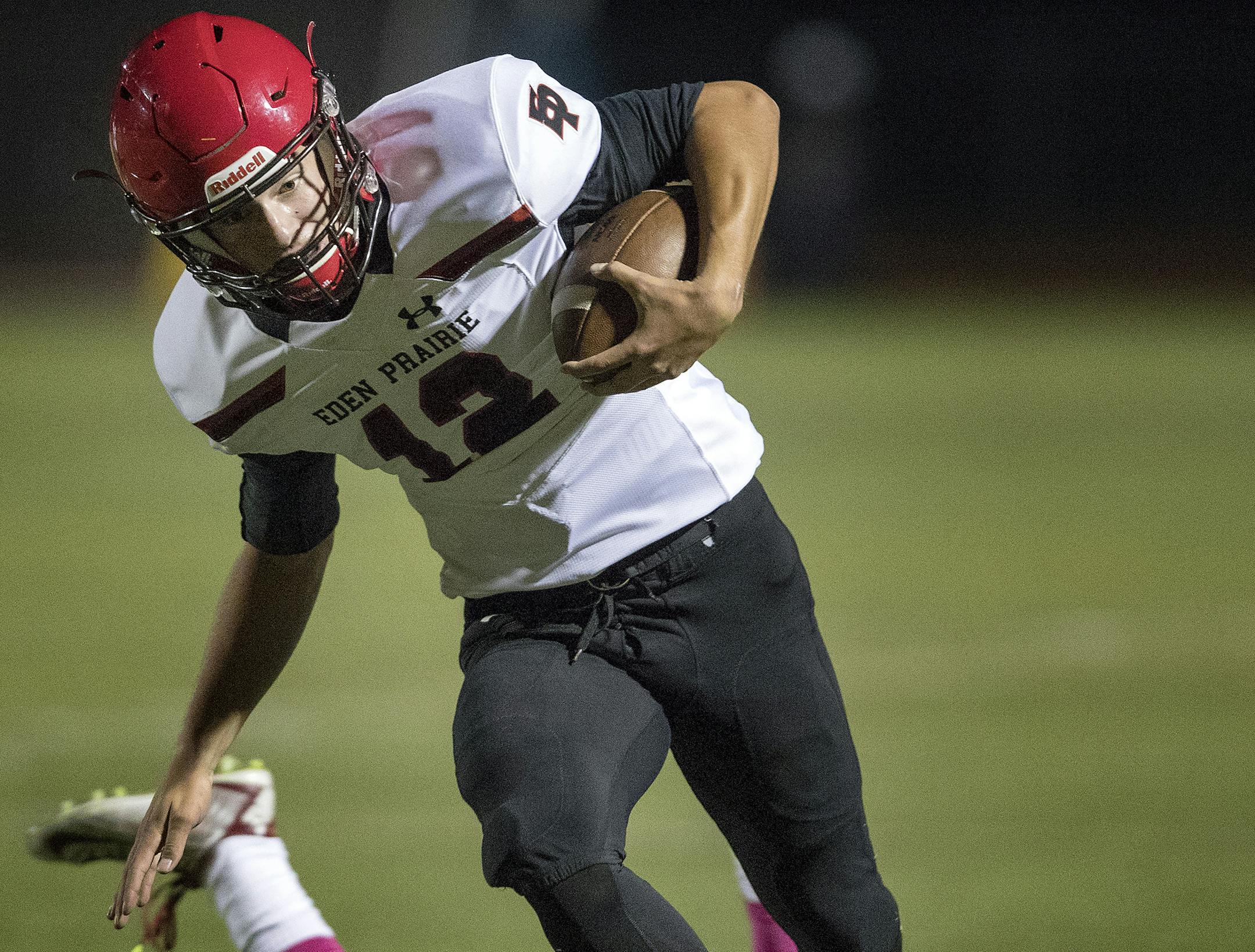 Eden Prairie quarterback Cole Kramer.