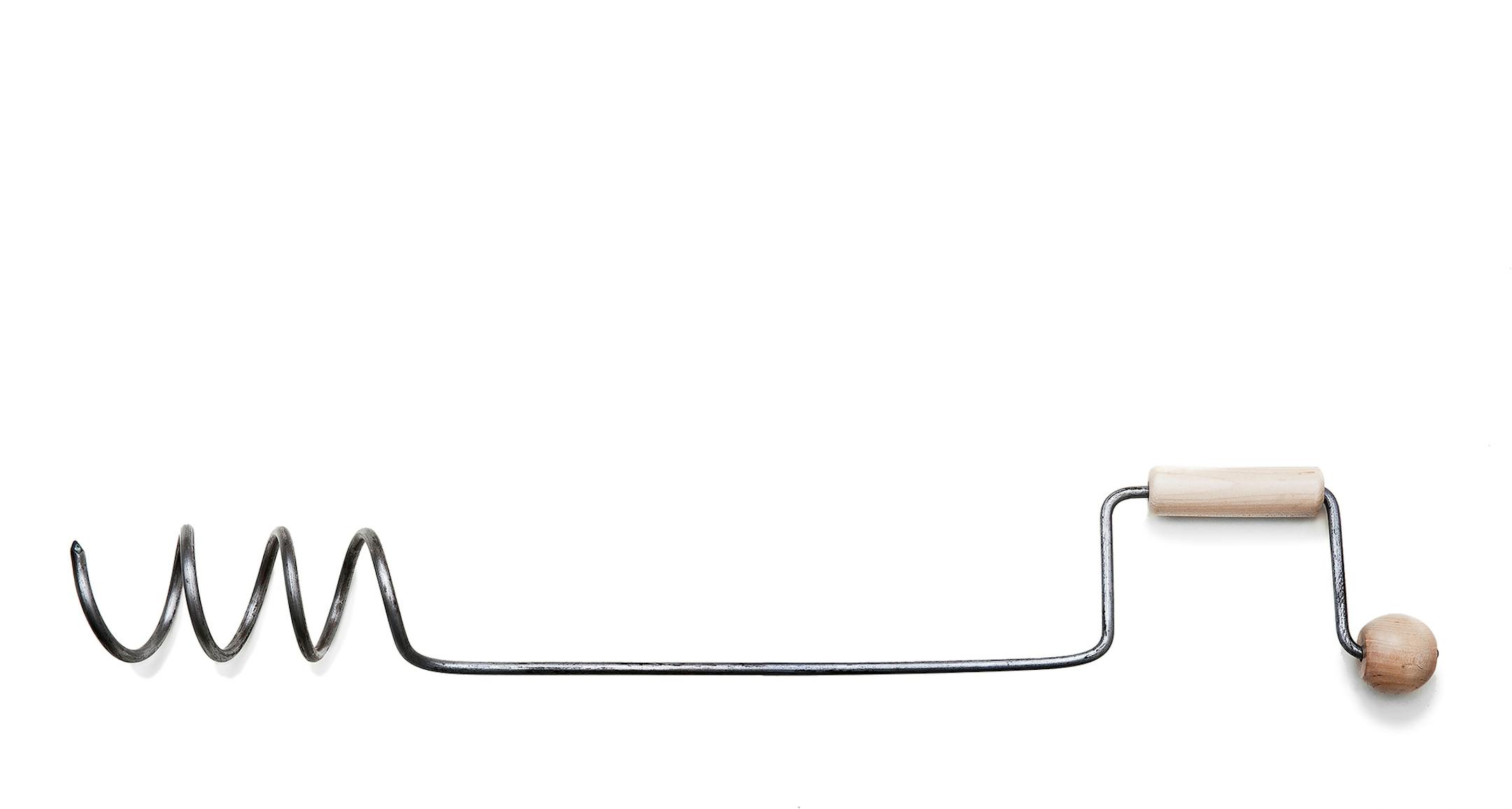 Nothing could bring more style to turning the compost than this handmade aerator from Kaufmann Mercantile, created by a retired forester in Canada. Crank the hardwood handle to twist the steel coil down into the pile; then pull it out to mix the ingredients and let in oxygen to speed decomposition. Store the tool indoors. Handmade Steel Compost Aerator, $49 at Kaufmann-Mercantile.com. (Photo courtesy Kaufmann Mercantile/TNS) ORG XMIT: 1177062