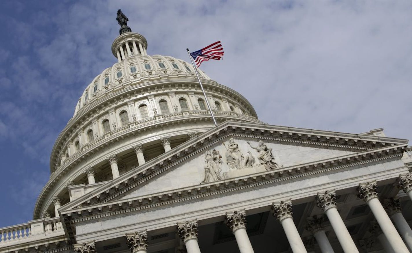 The dome of the U.S. Capitol in Washington.