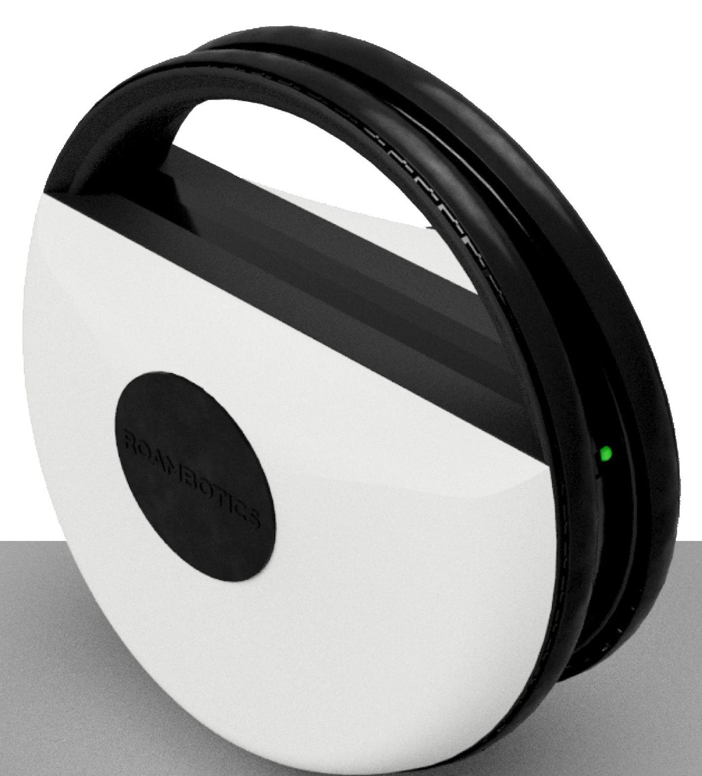 Roambotics, Jr. - a personal robot that has the ability to zoom across floors, while staying away from walls or stairs. credit: Protolab