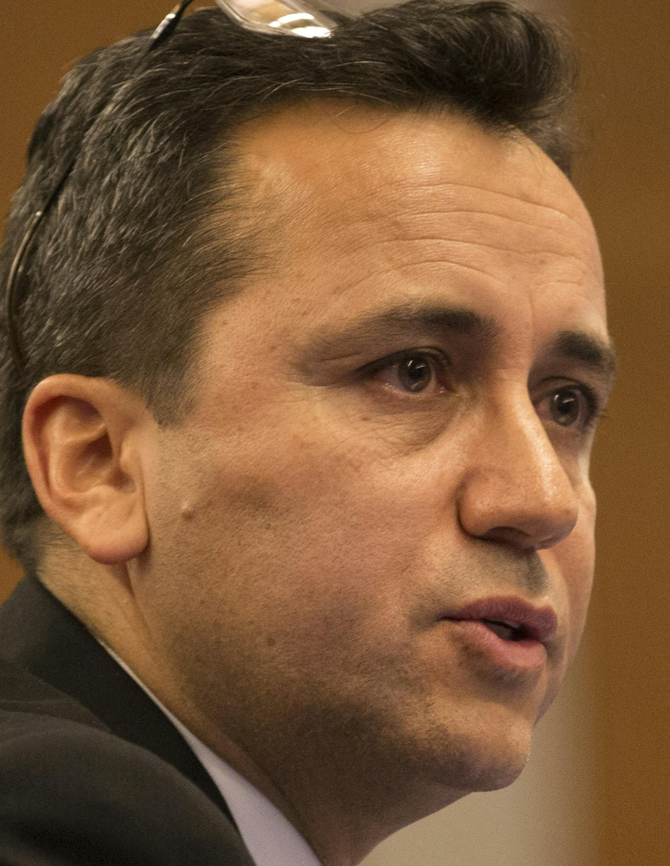 Sergio Paez during an interview for Minneapolis superintendent on Tuesday, November 17, 2015, in Minneapolis, Minn. ] RENEE JONES SCHNEIDER • reneejones@startribune.com