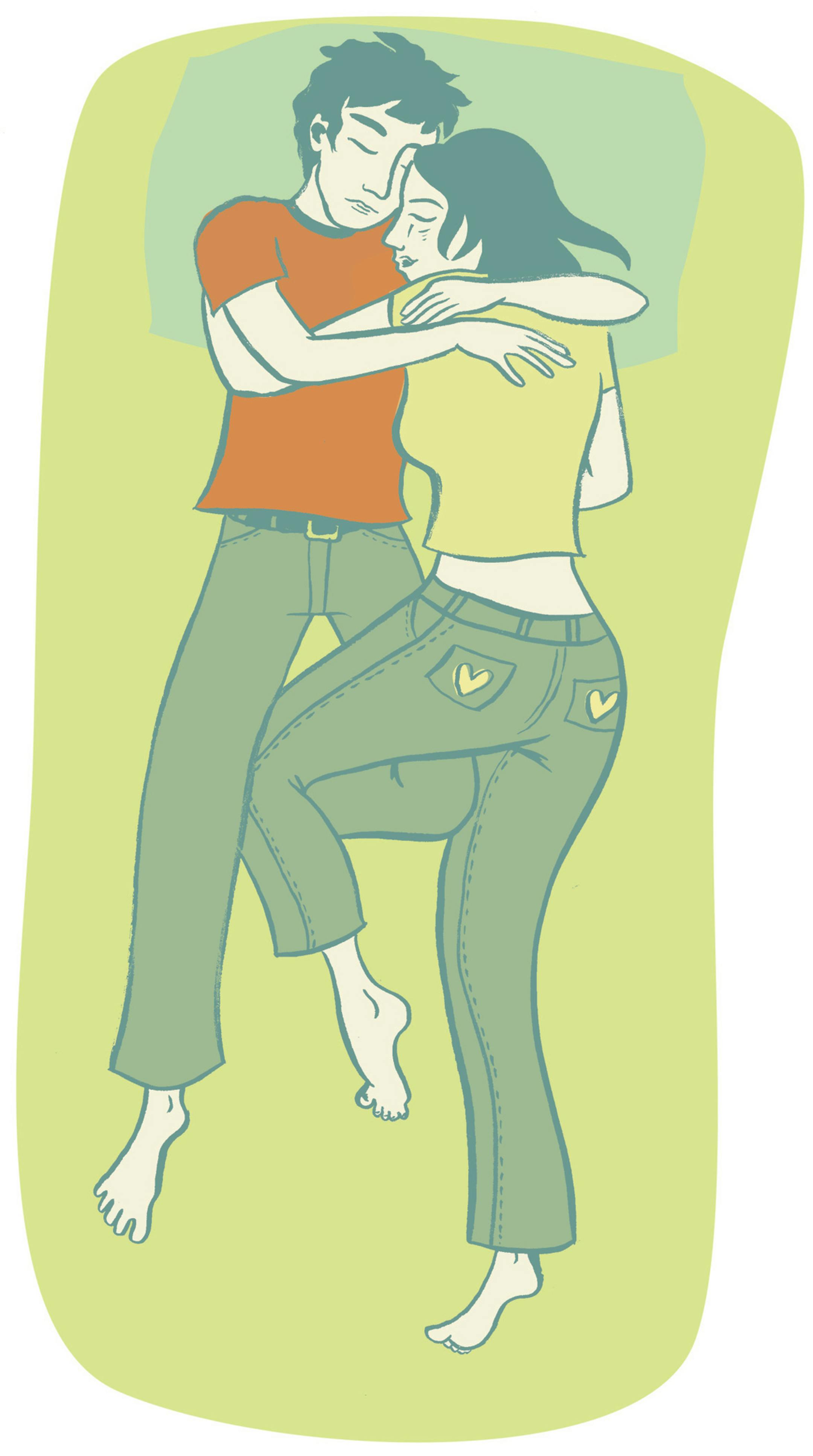 "Come To Papa" From "The Cuddle Sutra" by Rob Grader Published by Sourcebooks, Inc. Illustration by Leela Corman