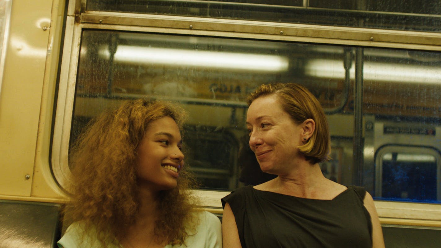 Helena Howard and Molly Parker in "Madeline's Madeline."