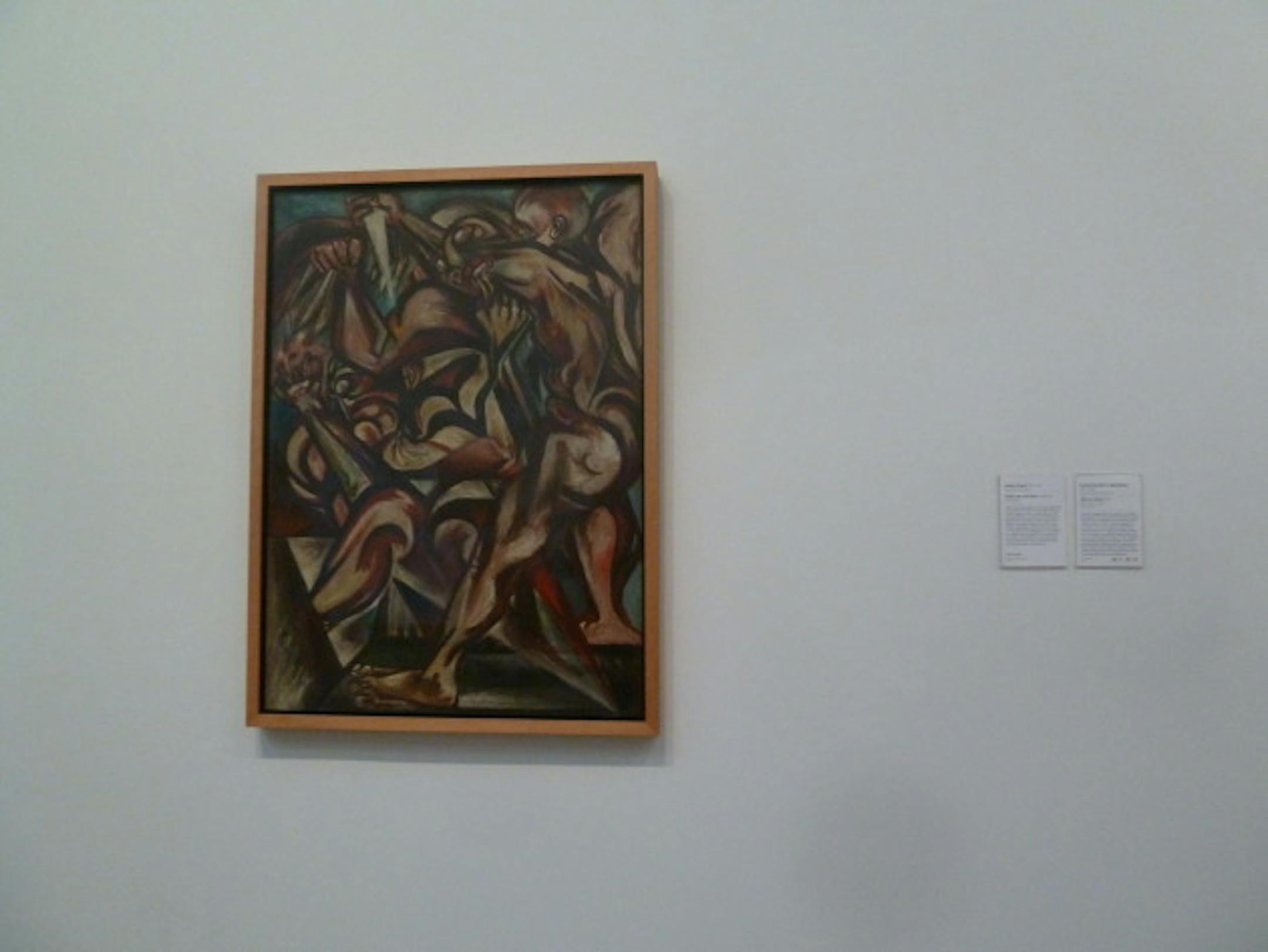 A Pablo Picasso painting at the Tate Modern