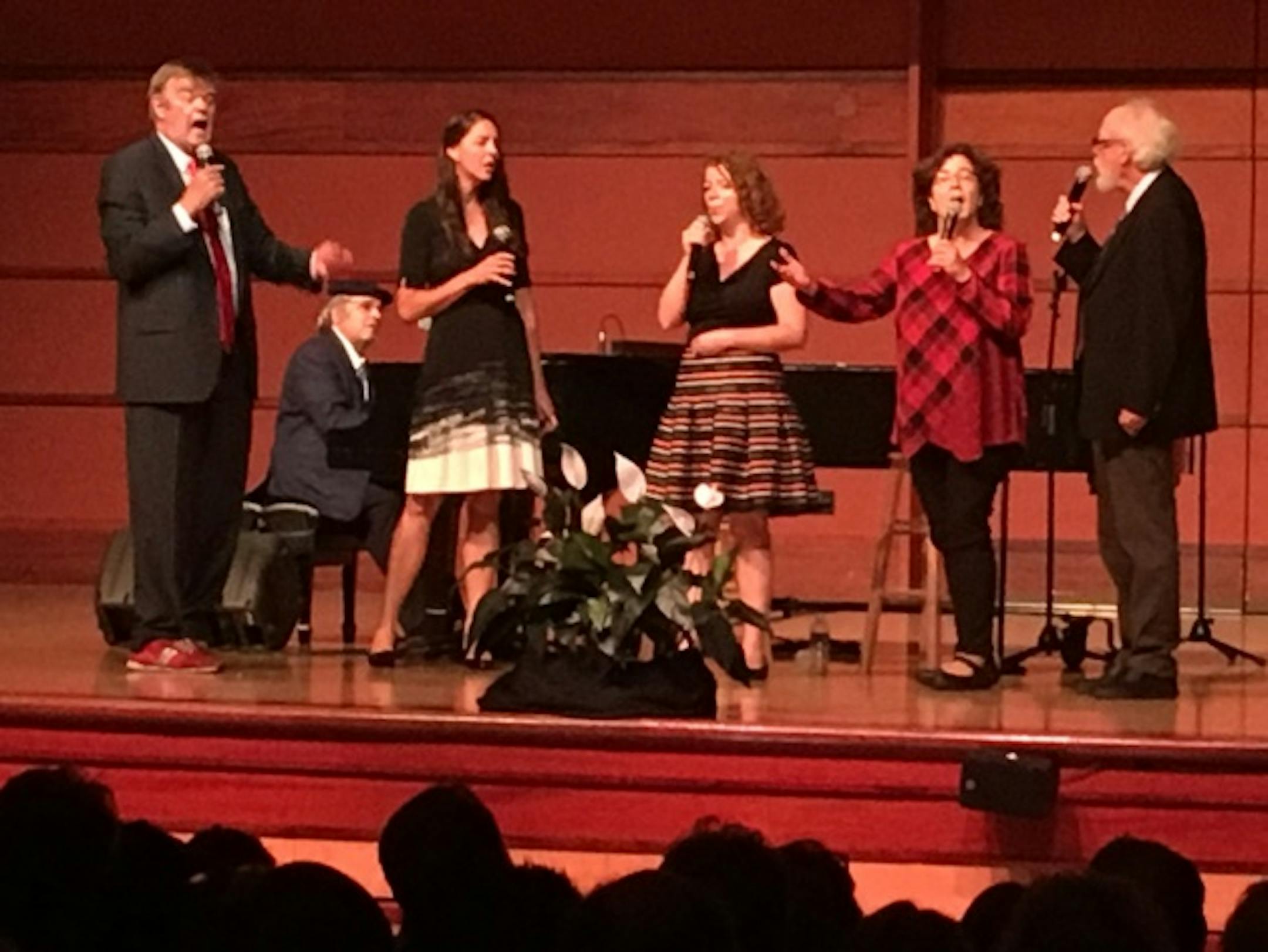 Garrison Keillor, Rich Dworsky, Heather Masse and Murie-Wenstrom Family Singers